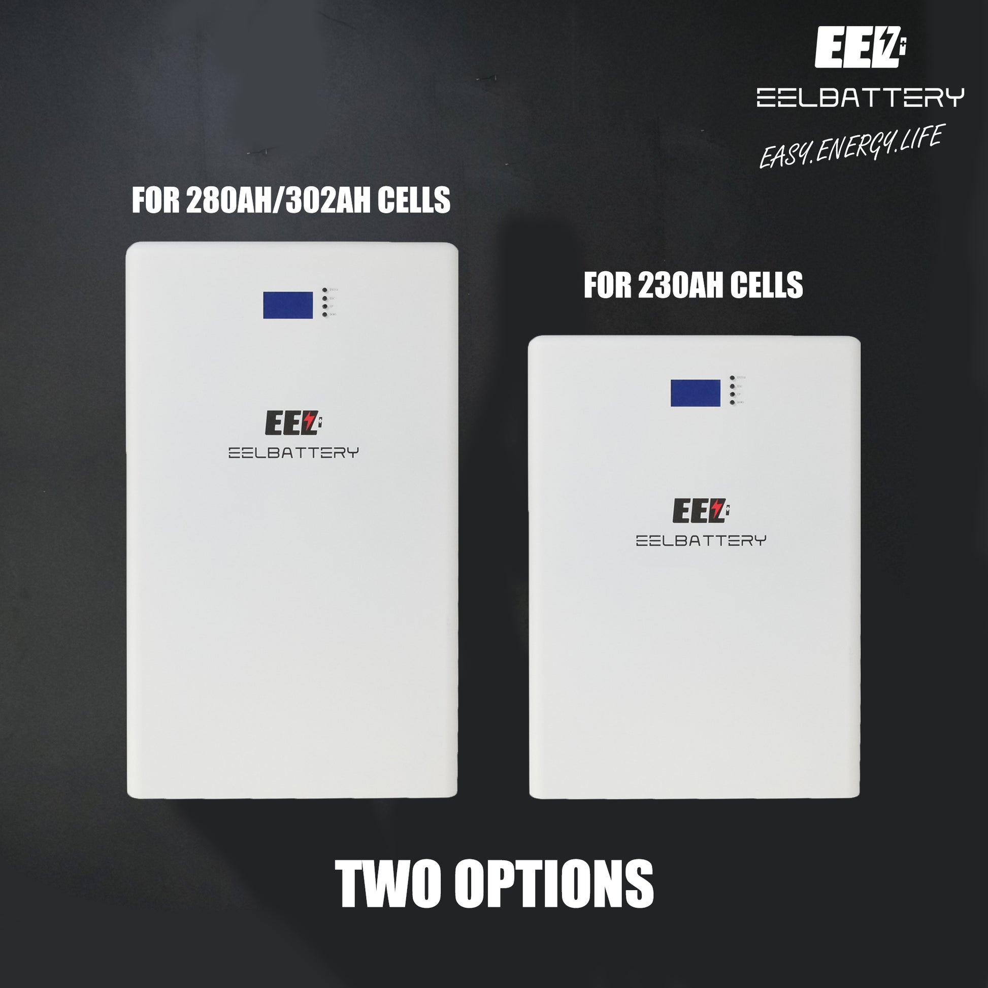 48V 16Kwh EEL Power Wall LiFePO4 Battery Pack Wall-mounted for Home Power Solar Energy Storage System EEL BATTERY