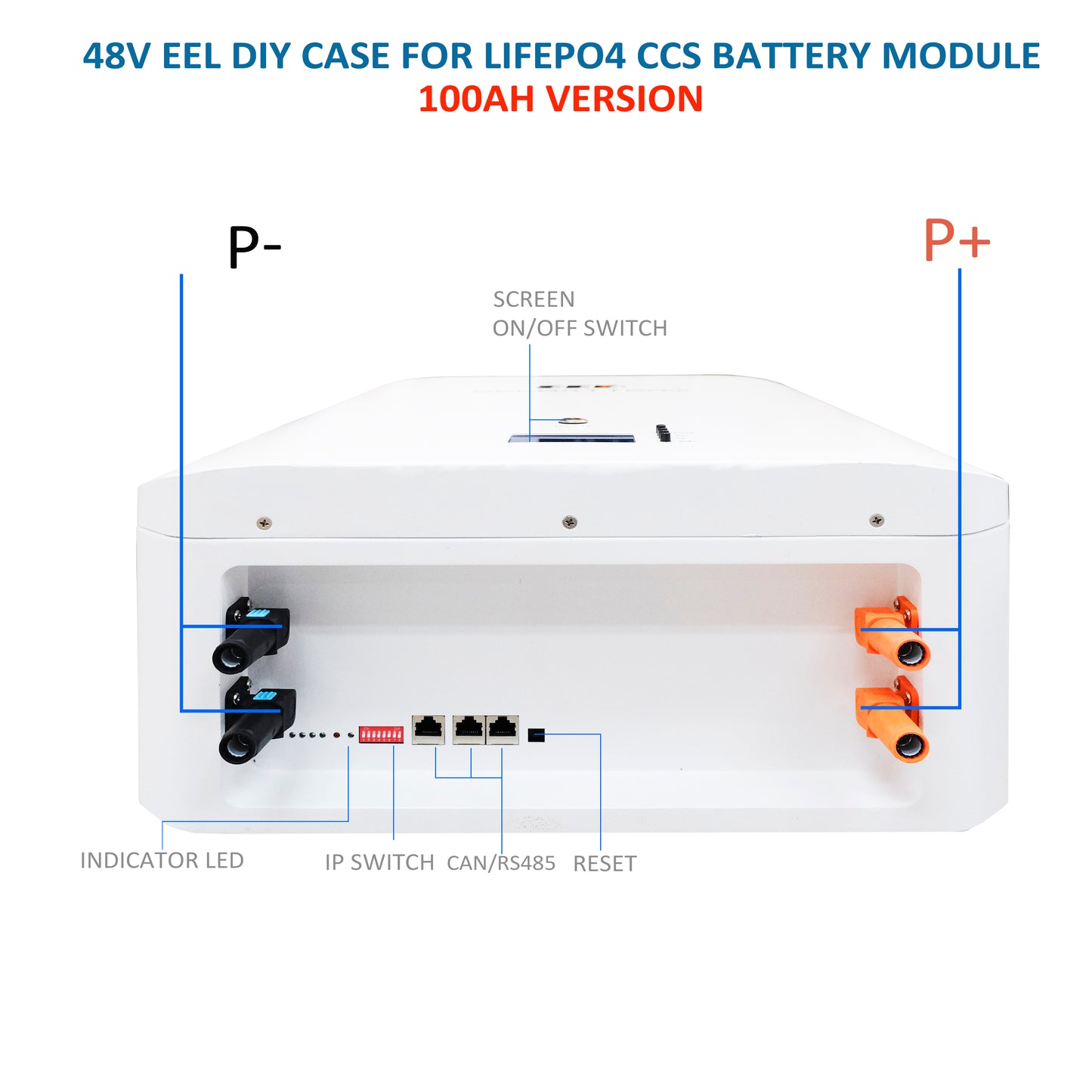 51.2v 5Kwh/15kwh LiFePO4 CCS DIY Battery Pack ESS Auto-Class Home Power Solar Energy Storage System EU Stock EEL BATTERY