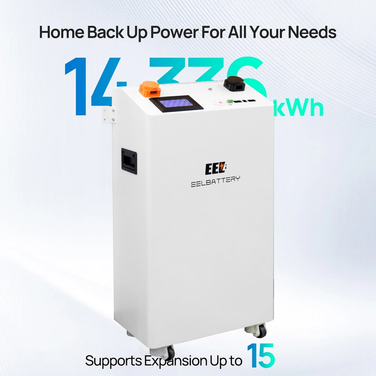 EEL 48V 16S DIY Vertical V19 JK Box DIY Battery Kits with JK Inverter BMS and Wheels USA Stock Pre-sale EEL BATTERY