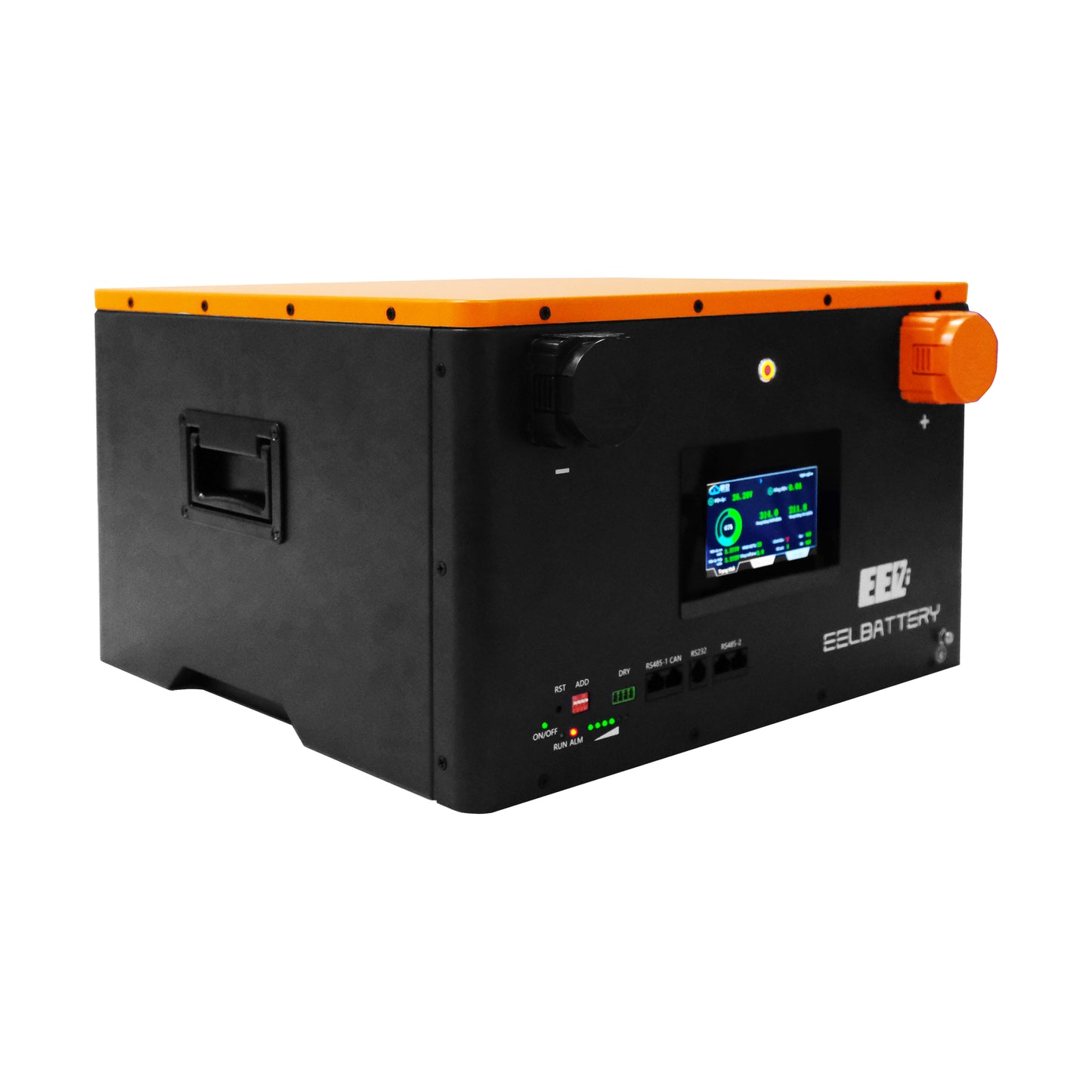 24V DIY Case LiFePO4 Battery Box with JK Inverter 200A Active Balance Smart BMS for Golf Cart,RV,Camper Yacht