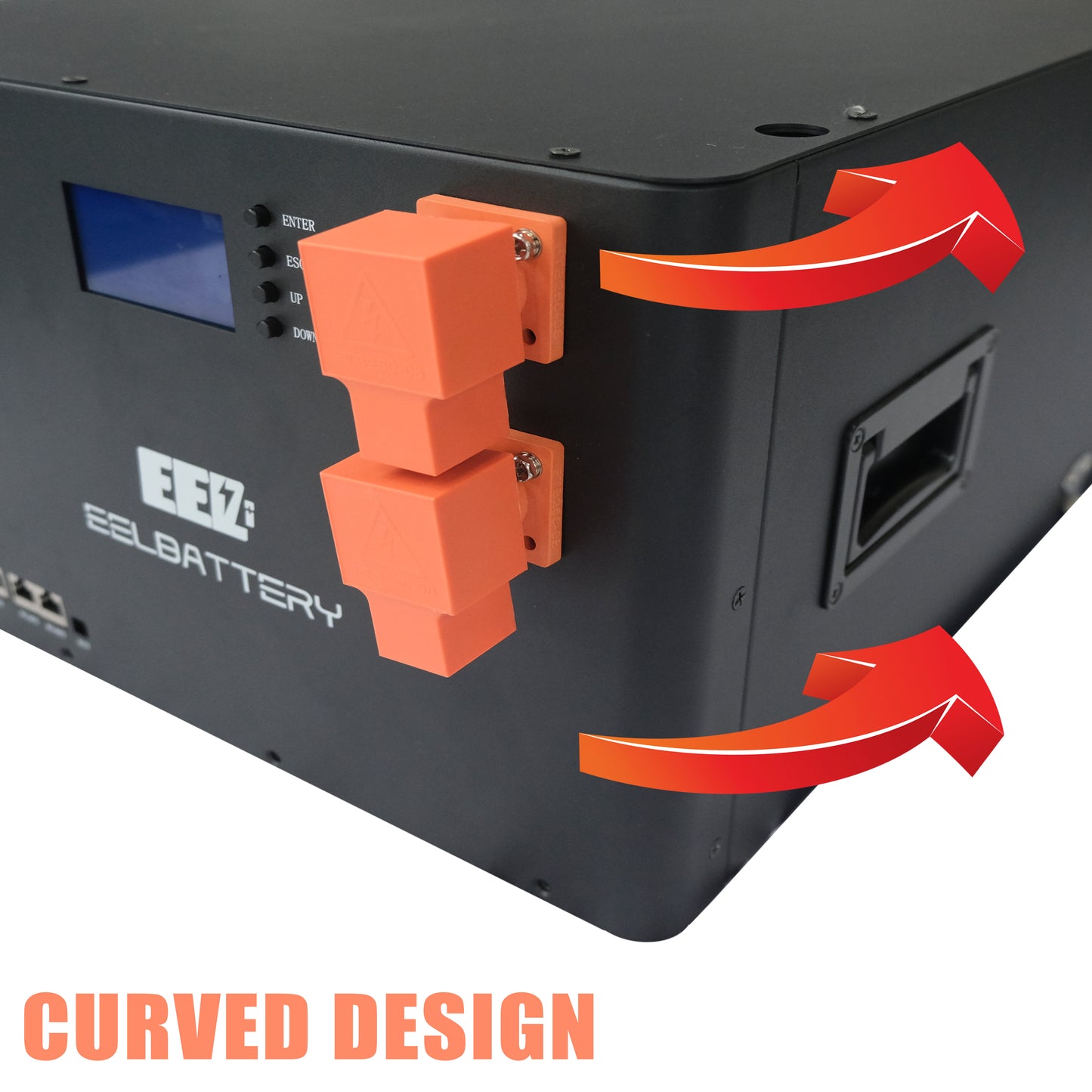 EEL 48V 16S V3 Server Rack Battery DIY 280 Box Kits with Bluetooth BMS Home Energy Storage Stackable Type EEL BATTERY