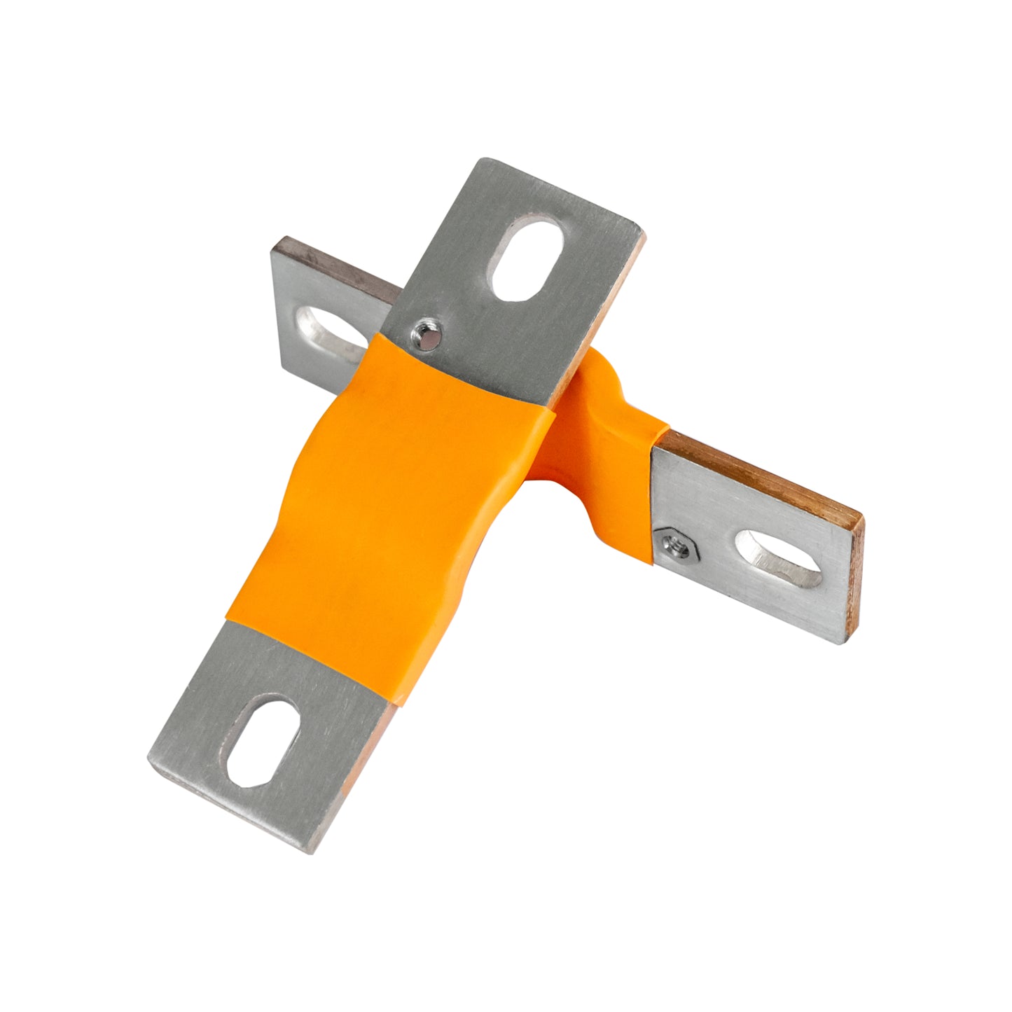 4PCS Flexible Nickel-Plated Copper Bus Bar Terminal Connectors with one M3 hole EEL BATTERY