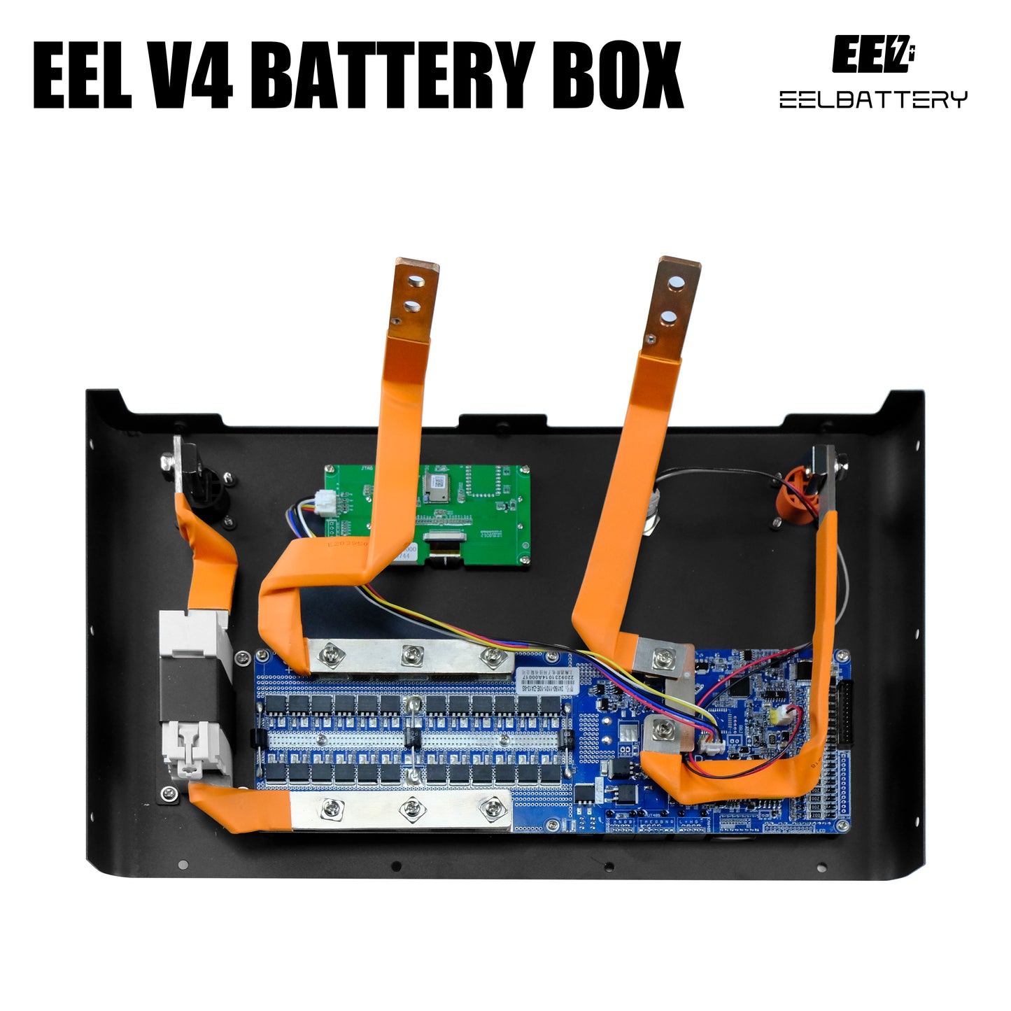 EEL 48V DIY Box V4 Server Rack Battery Kits with Bluetooth BMS Energy Storage Stackable Type EEL BATTERY