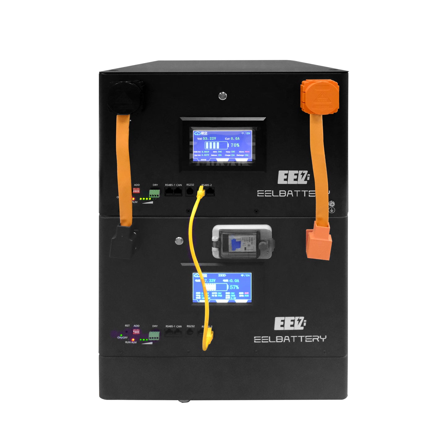 EEL 48V 16S Server Rack V5-JK Battery Box DIY Kits with 200A BMS Energy Storage Stackable Type EEL BATTERY