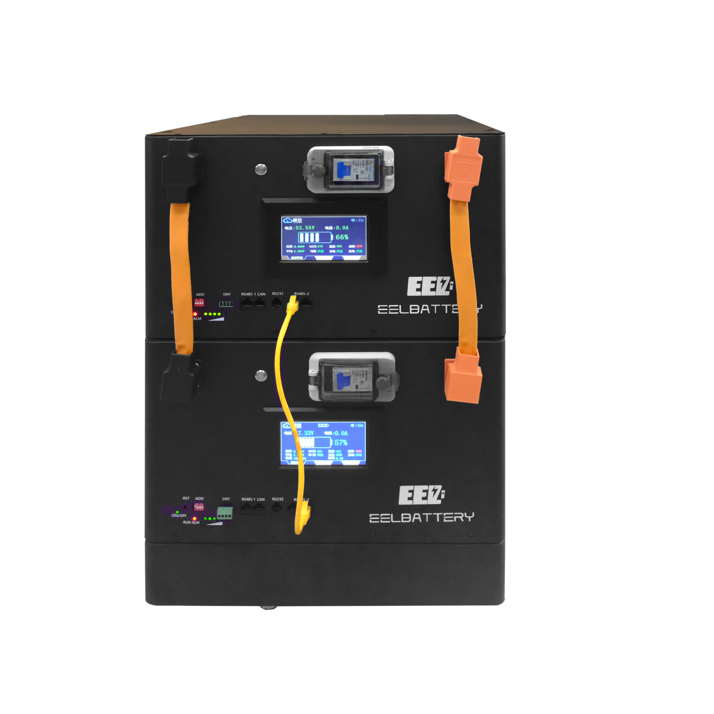 EEL 48V 16S Server Rack Battery Box DIY Stackable Kits with JK BMS Box Energy Storage EU Stock Pre-Sale EEL BATTERY