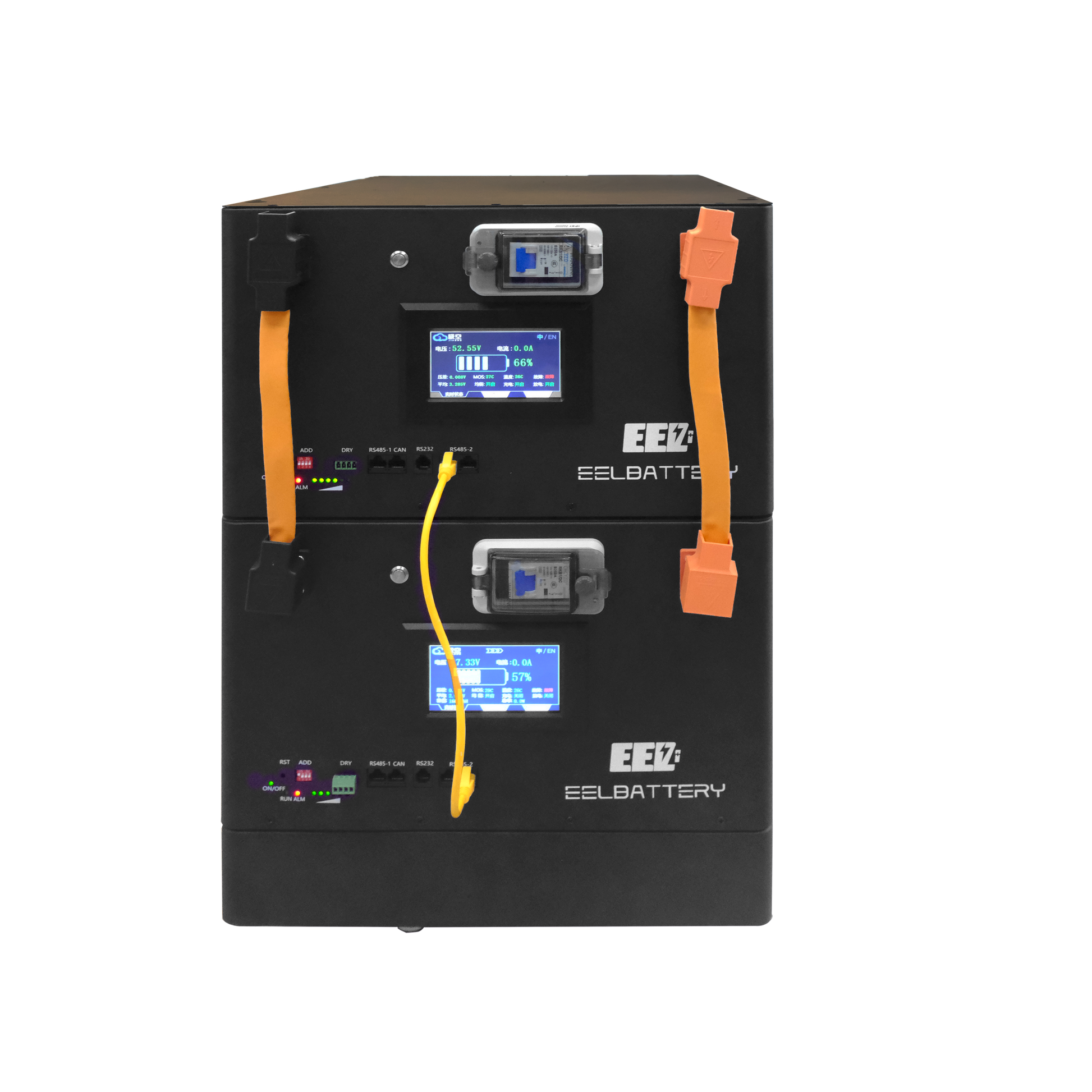 EEL 48V 16S Server Rack Battery Box DIY Stackable Kits with JK BMS Box Energy Storage EU Stock Pre-Sale EEL BATTERY