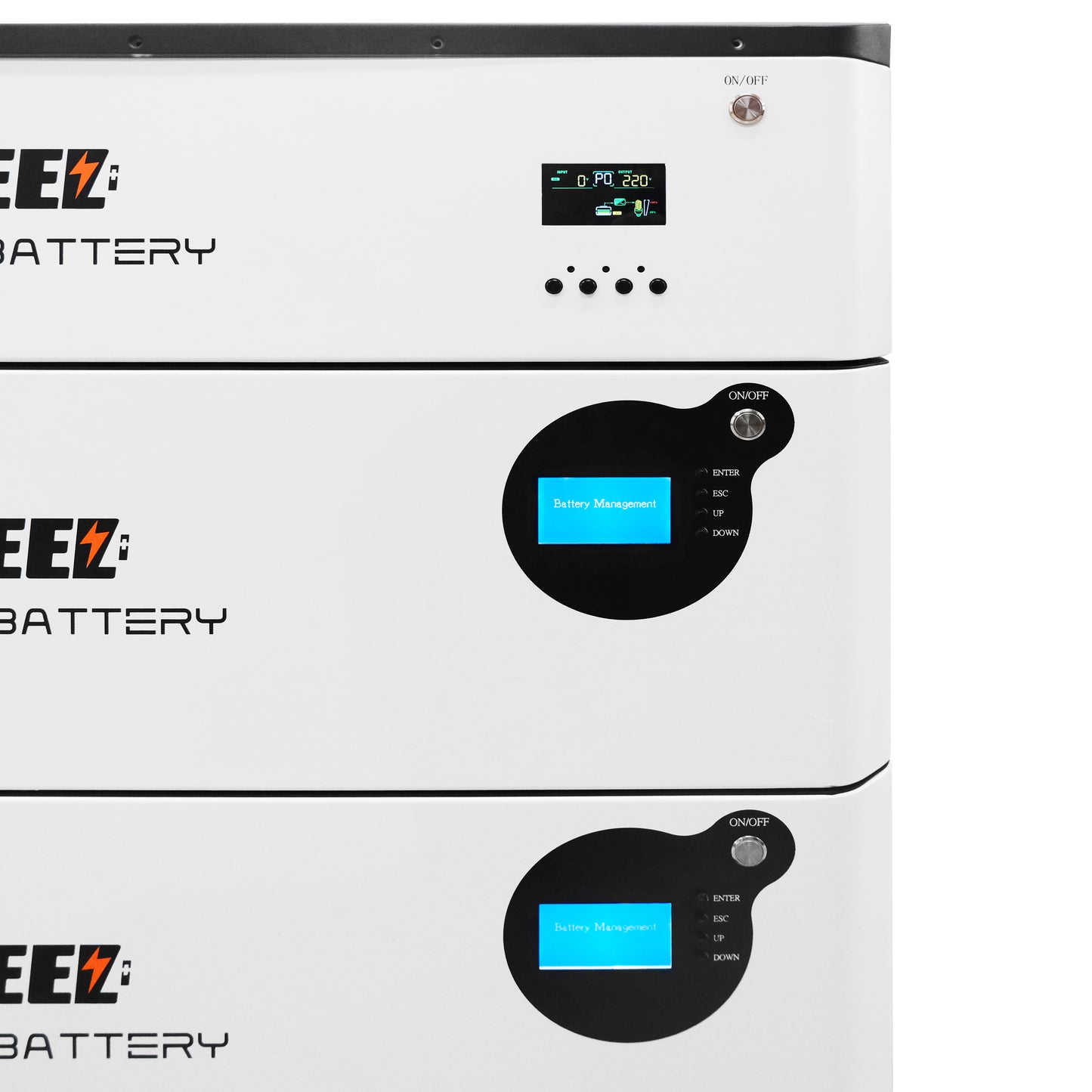 EEL 48-V-Batterie, 30 kWh, CCS-Modul-Box-Kits mit 10-kW-Wechselrichter, Energiespeicher für Zuhause, All-in-One