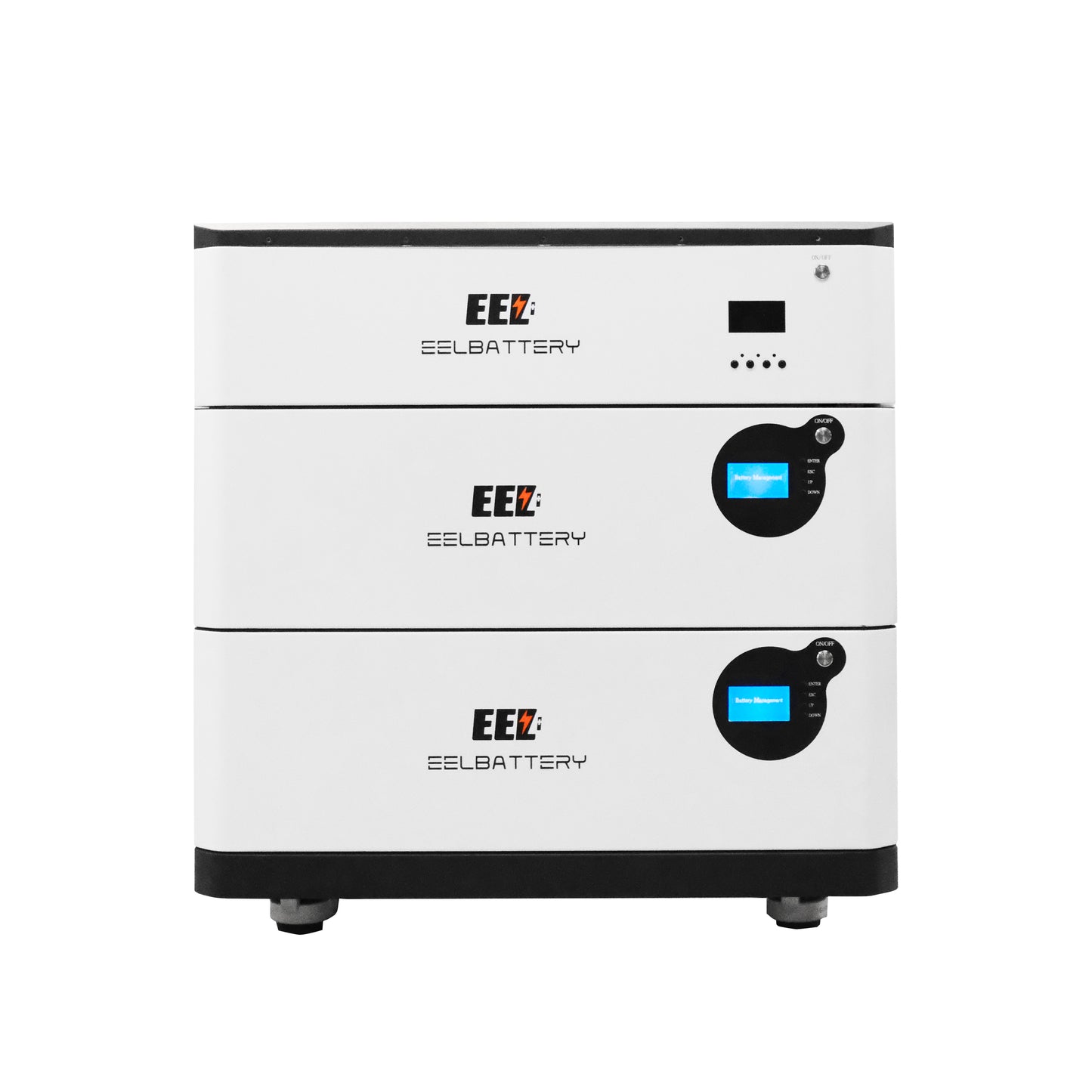 EEL 48-V-Batterie, 30 kWh, CCS-Modul-Box-Kits mit 10-kW-Wechselrichter, Energiespeicher für Zuhause, All-in-One