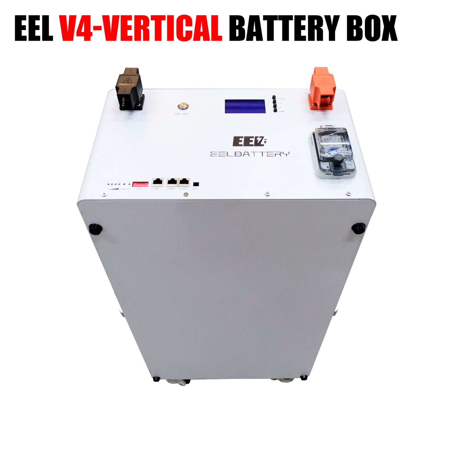 EEL 48V DIY Box V4 Vertical Server Rack Battery Kits with Bluetooth BMS and wheels EEL BATTERY