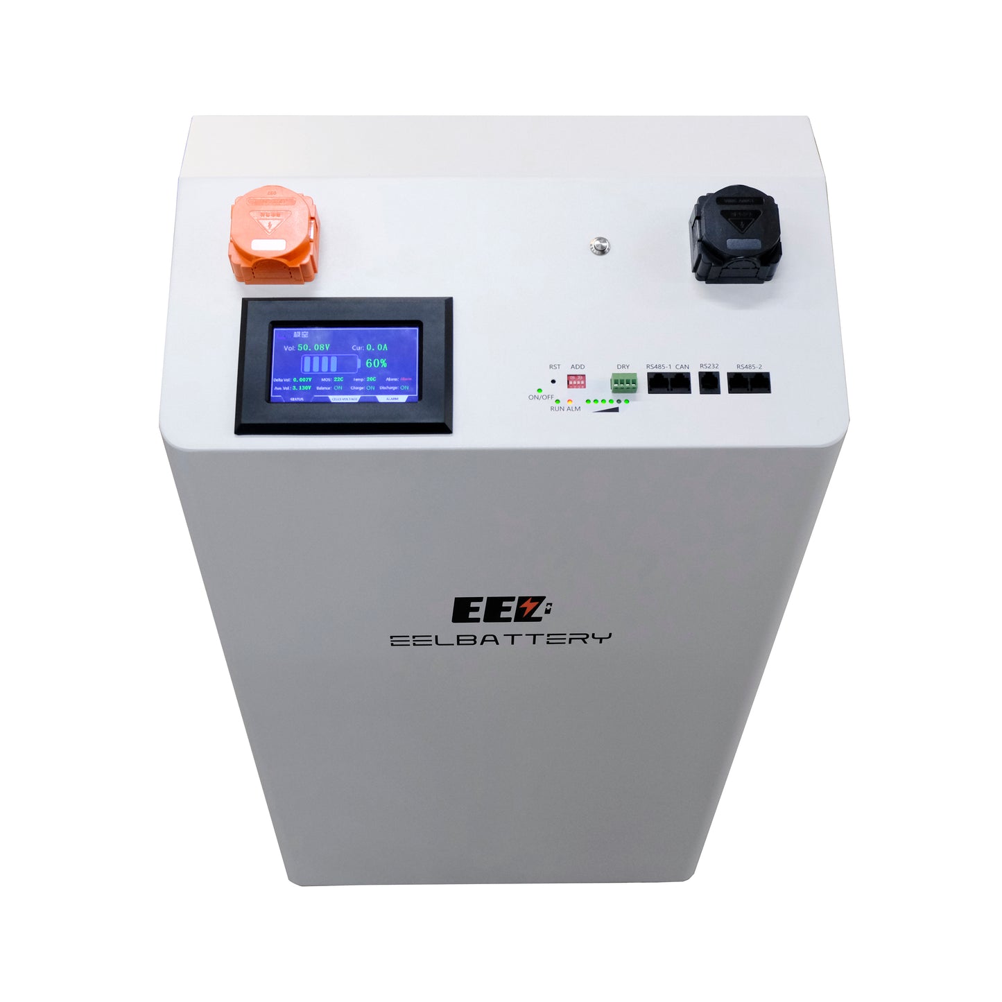 EEL 48V 16S DIY 280 Vertical DIY Battery Box Kits with JK Inverter BMS and Wheels EU Stock