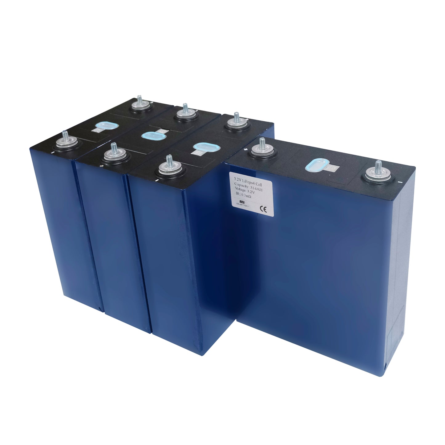 4PCS 3.2V CALB 314Ah Grade A Lifepo4 Battery Cells Rechargeable for EV Solar Energy