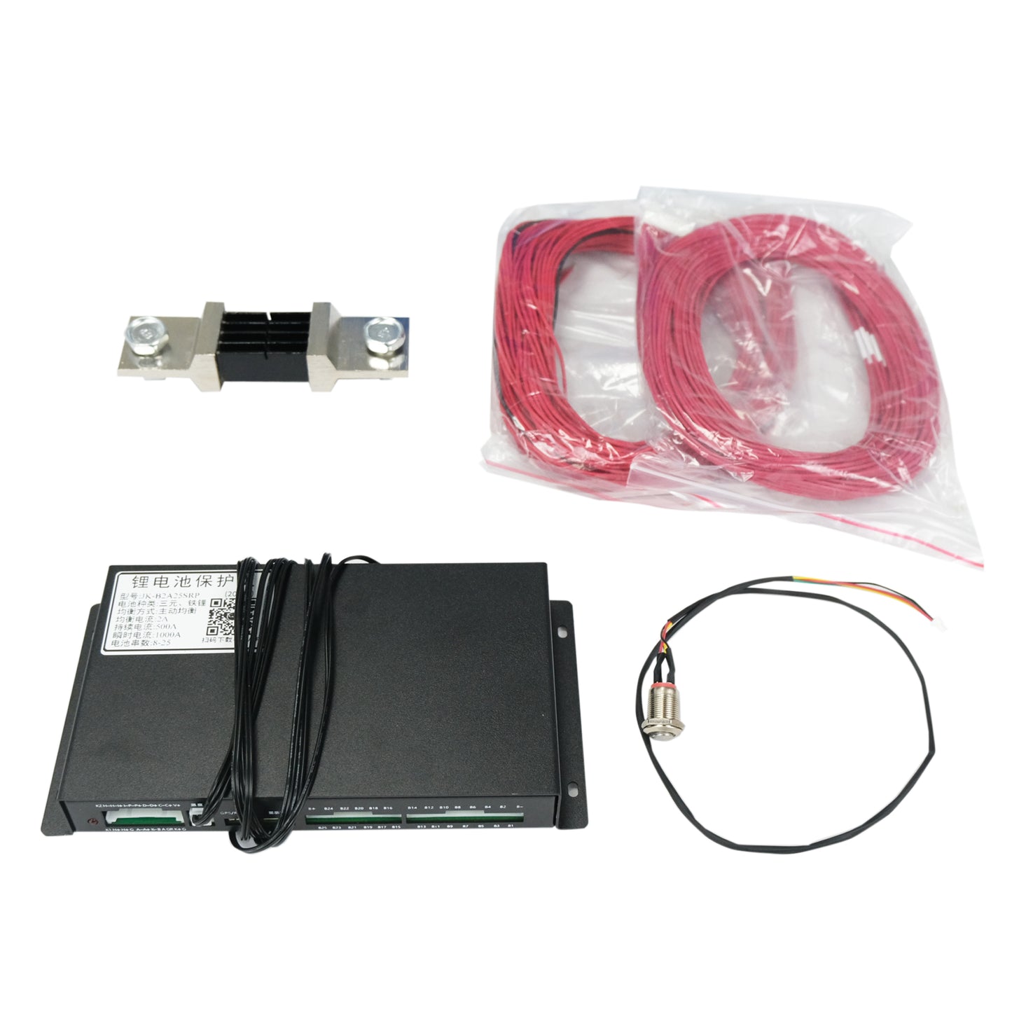 JK BMS 1A 2A Active Balance Lifepo4 BMS 8S 16S 24S 100A 150A 200A 500A Smart Board with Bluetooth JK
