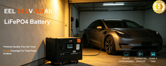 EEL 17kWh CALB 324Ah Pre-Assembled Battery Pack with JK BMS V19 200A: The Ultimate Off-Grid Power Solution - EEL BATTERY