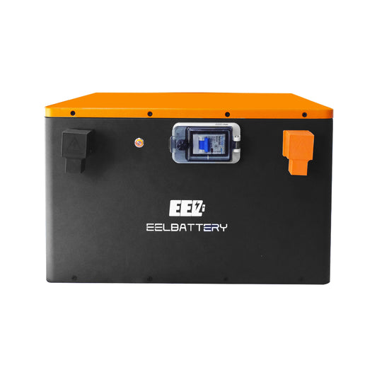24V LiFePO4 Battery 280 DIY Case with JK 200A Active Balance BMS for Solar Power,Golf Cart,RV,EV