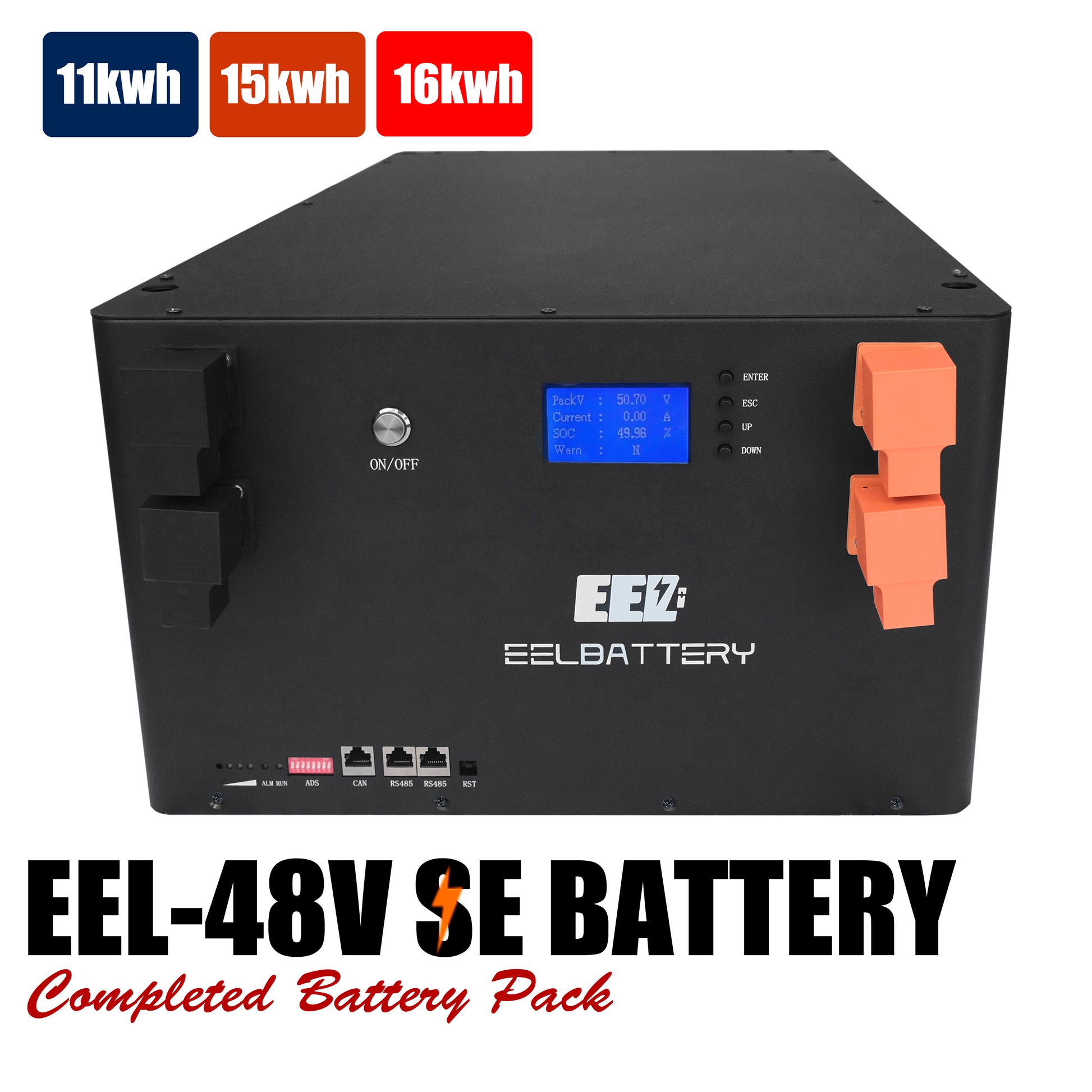 51.2v 15Kwh EEL Server Rack LiFePO4 Battery Pack Home Power Solar Energy Storage System - EEL BATTERY