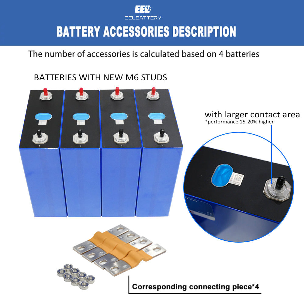 4 STÜCKE 3,2 V 280ah CALB Klasse A Lifepo4 Batteriezellen wiederaufladbar für EV Solar EU Lager