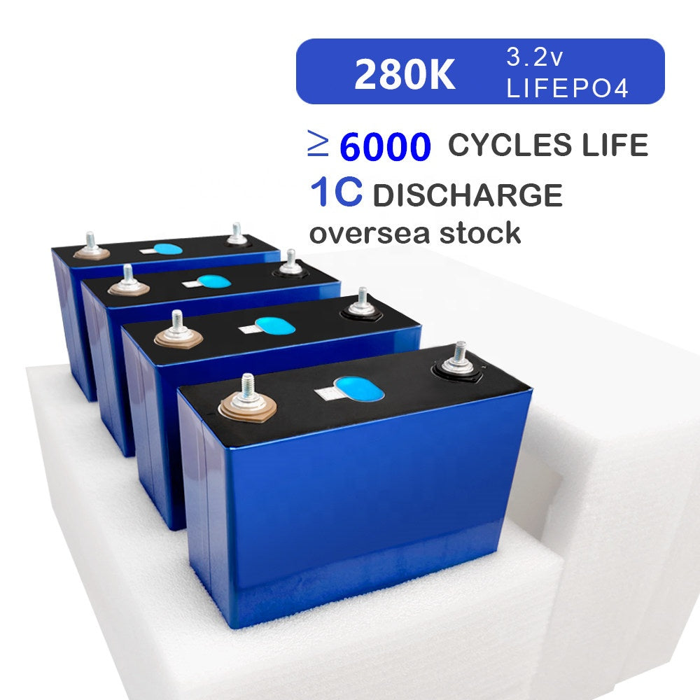 4PCS 3.2V 280Ah EVE lf280k Grade A LiFePO4 Battery Cells EU Stock – EEL  BATTERY