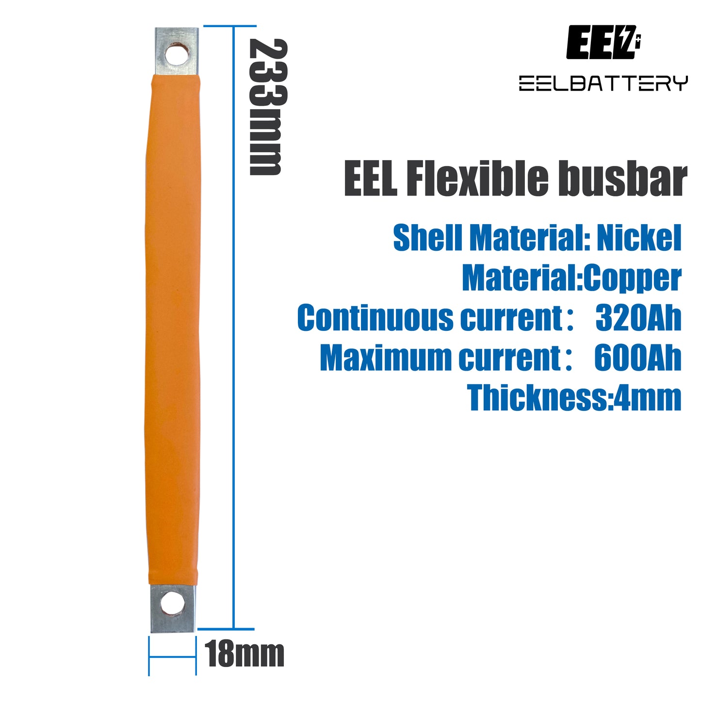 48V EEL Batteriekasten Parallelanschlusskabelsatz Flexible Sammelschiene