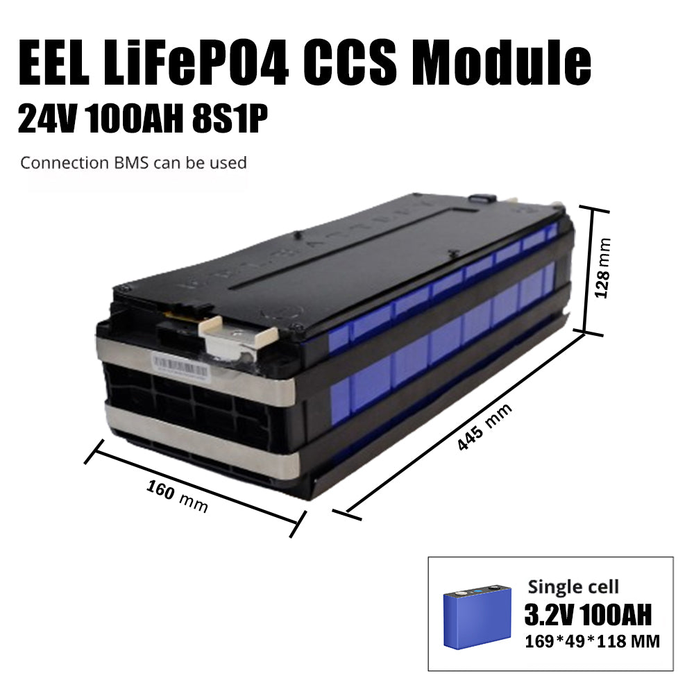 2PCS Grade A CCS Battery LFP Module 48V 100/280Ah Rechargeable Lithium-ion Pack EU Stock