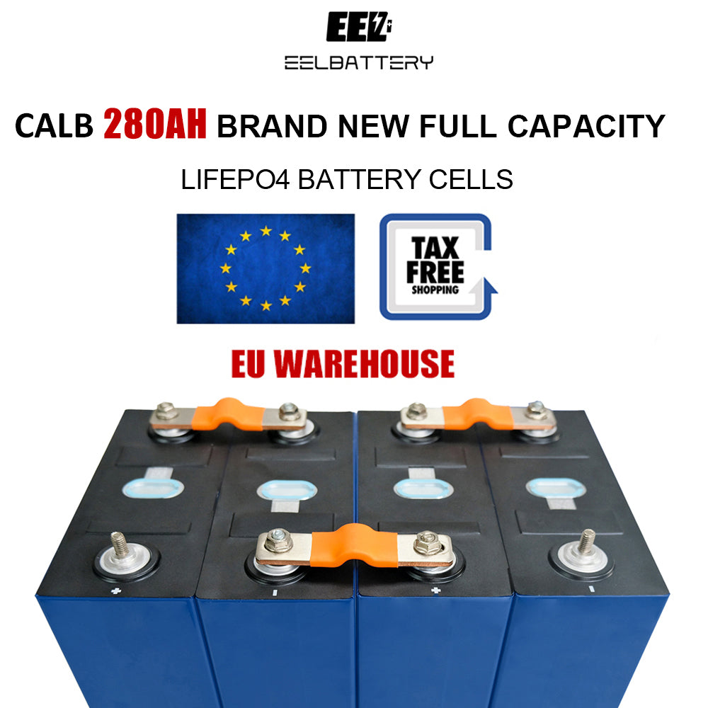 4 STÜCKE 3,2 V 280ah CALB Klasse A Lifepo4 Batteriezellen wiederaufladbar für EV Solar EU Lager