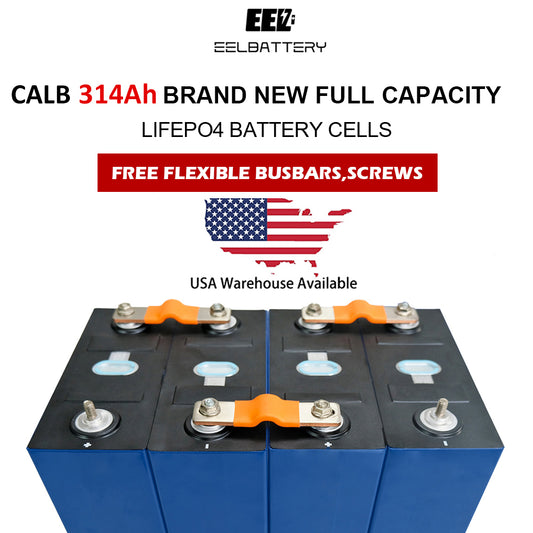 4PCS 3.2V CALB 314Ah Grade A Lifepo4 Battery Cells Rechargeable for EV Solar Energy USA Shipping