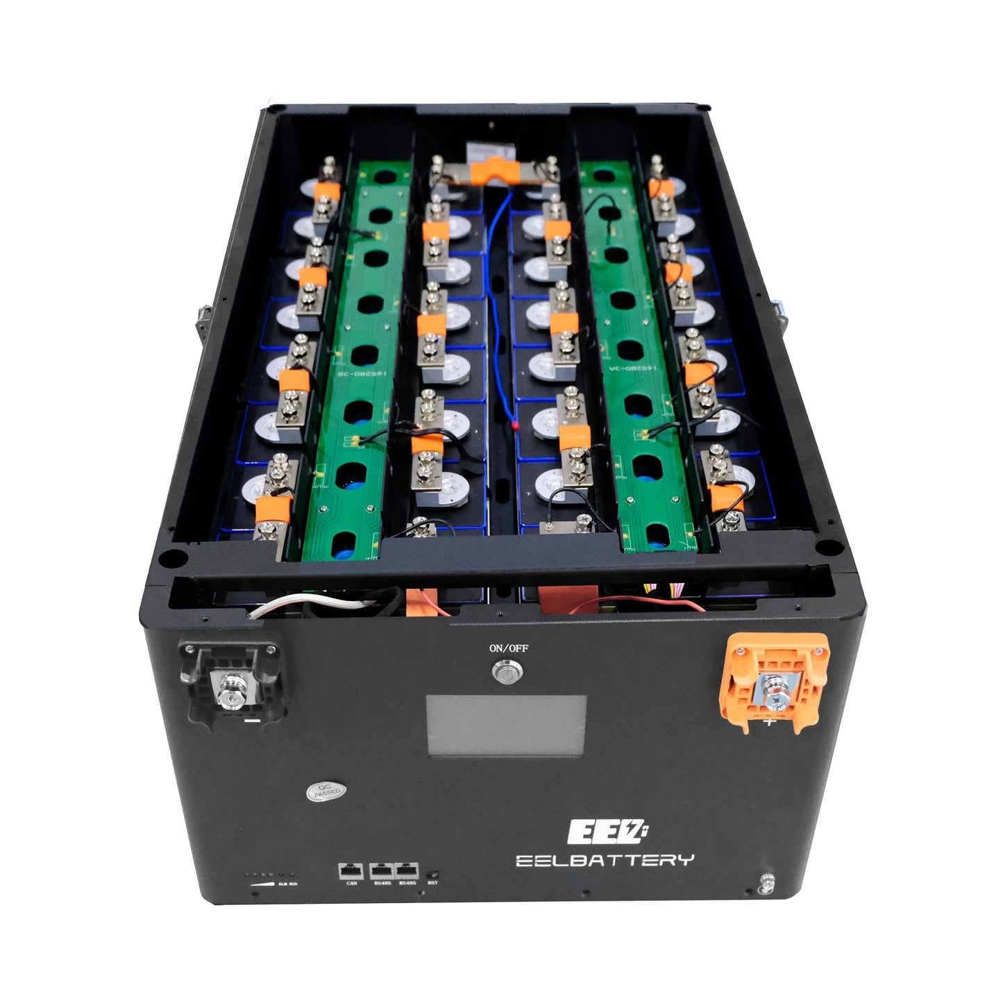 EU Stock-EEL 48V 16S Battery DIY Kit Box with 200A Seplos V3.0 Bluetooth BMS Multi-languages for Energy Storage Free Shipping & Free Tax