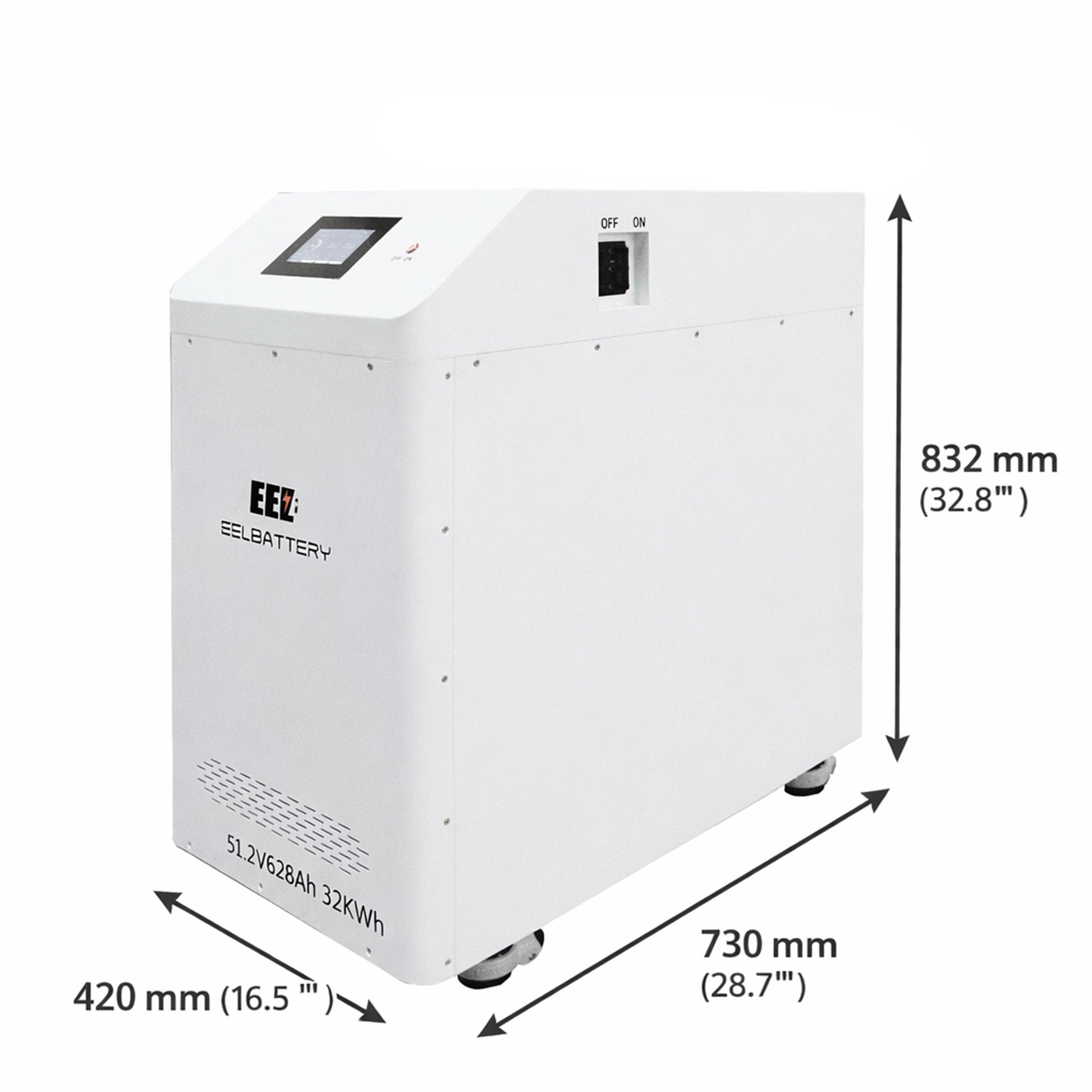 EU Stock-EEL 32kwh 51.2V 16S 628Ah EVE MB56 Battery Box DIY Vertical Kits with 300A JK V19 BMS pre-sale EEL BATTERY