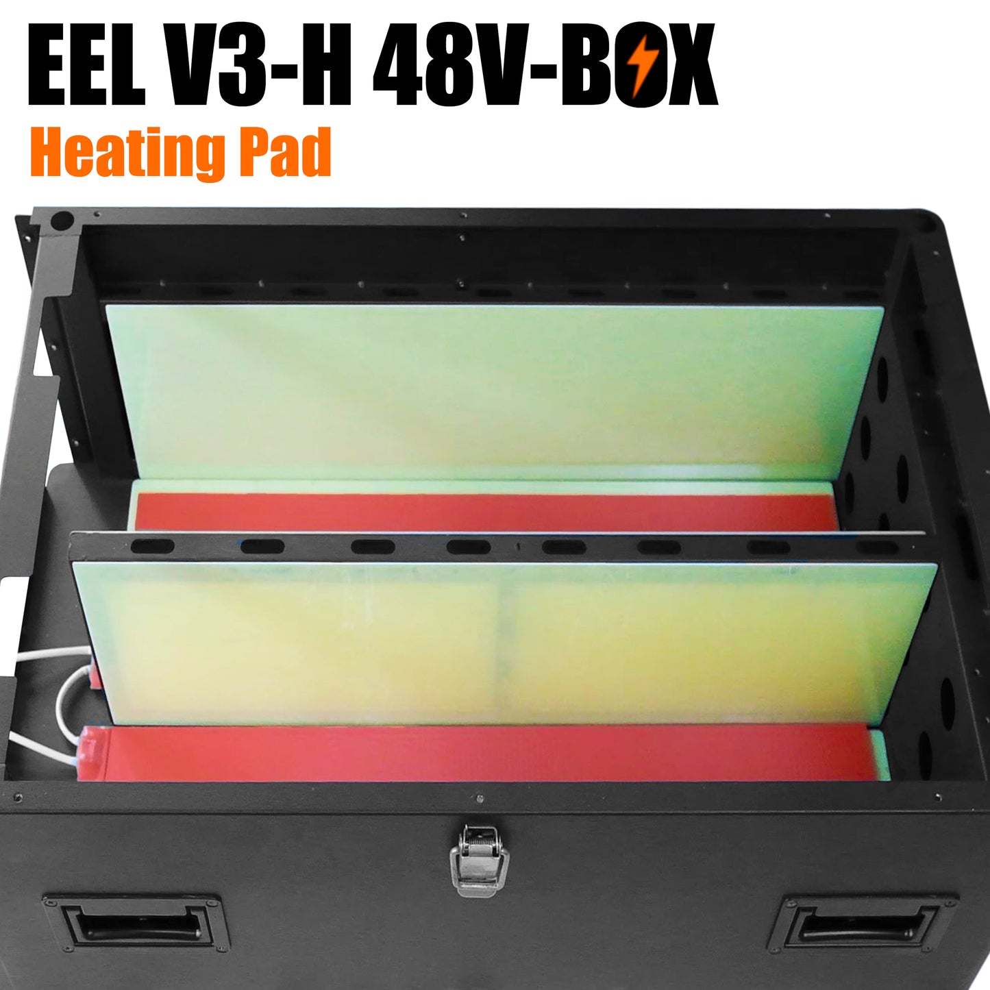 EEL 48V 16S V3 Server Rack Battery DIY 280 Box Kits with Bluetooth BMS Home Energy Storage Stackable Type - EEL BATTERY