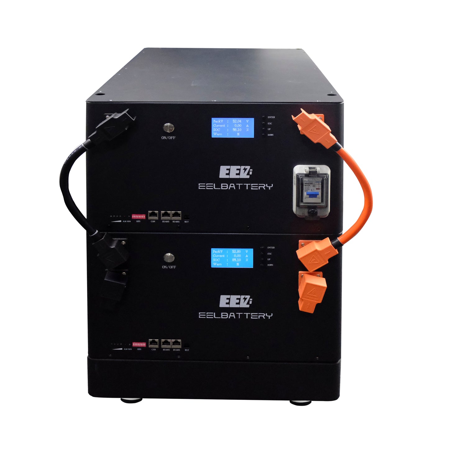 EEL 48V 16S V4 Server Rack Battery DIY 280 Box Kits with Bluetooth BMS Energy Storage Stackable Type