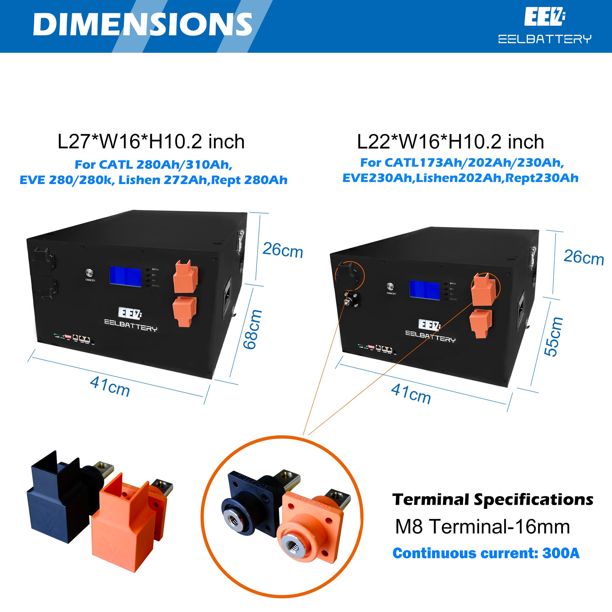 51.2v 15Kwh EEL Server Rack LiFePO4 Battery Pack Home Power Solar Energy Storage System - EEL BATTERY