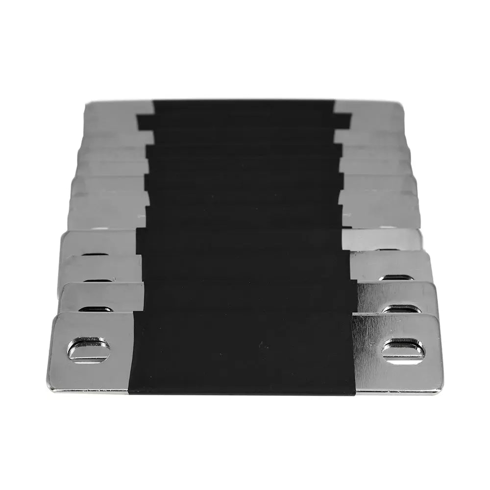 Solid Nickel-Plated Copper LFP Bus Bars 72mm for DIY Battery Packs Studs Connection - EEL BATTERY