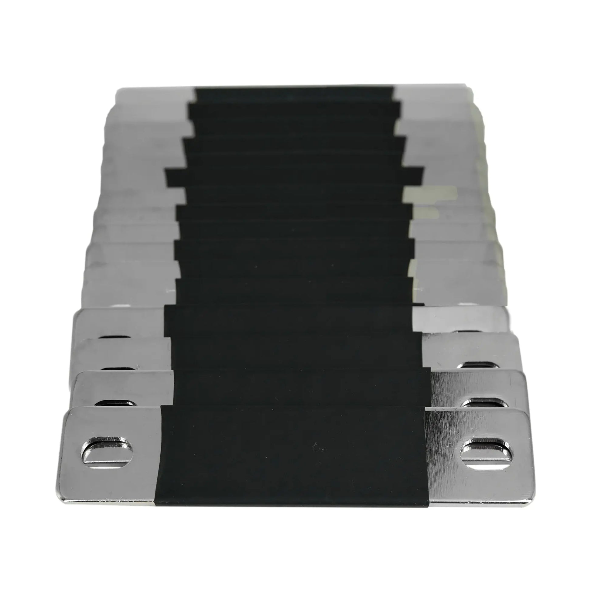 Solid Nickel-Plated Copper LFP Bus Bars 72mm for DIY Battery Packs Studs Connection - EEL BATTERY